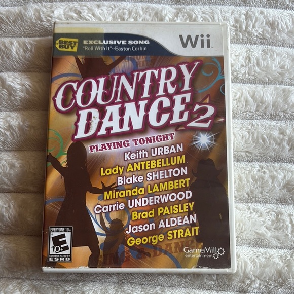 2/$10 Nintendo Wii Country Dance 2 - Picture 1 of 3